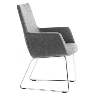 Swedese Happy Armchair, Sled Base