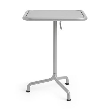 HAY Deville Bistro Table 50 x 50cm - Silver Grey