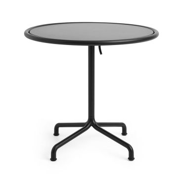 HAY Deville Bistro Table - Ø: 80cm Anthracite
