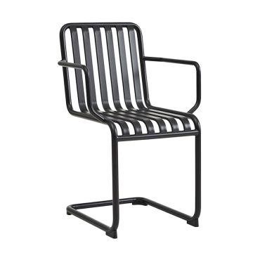 HAY Palissade Cantilever Armchair in Anthracite