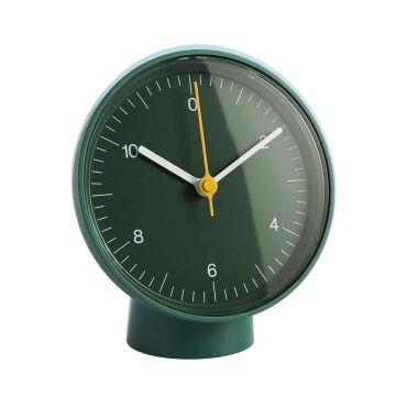 Hay Table Clock in Green