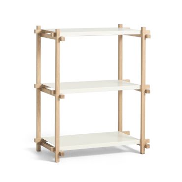 HAY Woody Shelving Column Low Oak