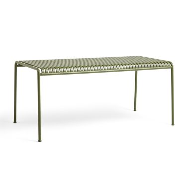 HAY Palissade Dining Table - Rectangular Olive Green, 170cm