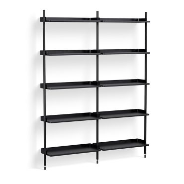 Hay Pier Shelving Stem 112, Black & Black