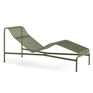 Hay Palissade Chaise Longue olive