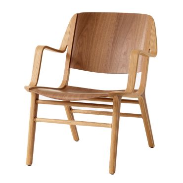 &Tradition HM11 AX Lounge Chair Oak Front