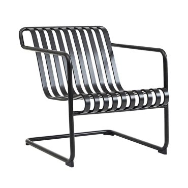 HAY Palissade Cantilever Lounge Chair Low in Anthracite