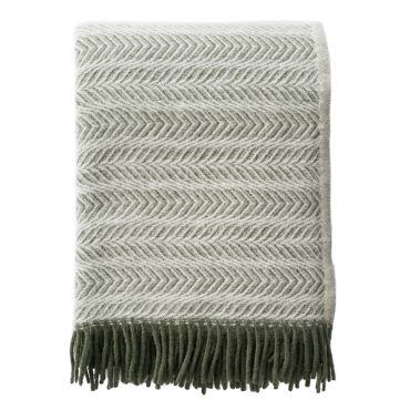 Klippan Brushed Lambswool Throw, Alm Pine 