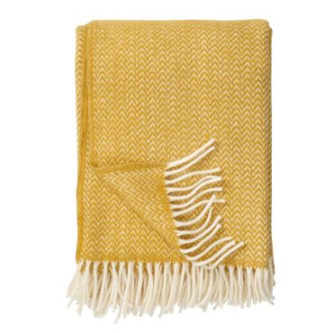 Klippan Chevron Throw, Yellow