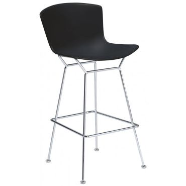 Knoll Plastic Bertoia Stool - Black