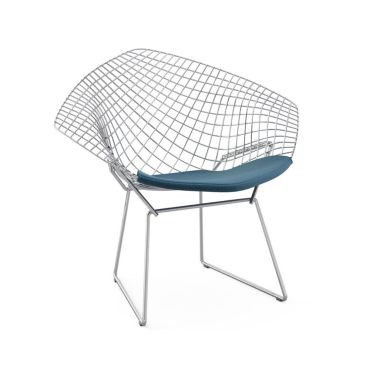 Knoll Bertoia Diamond Chair with Seat Pad