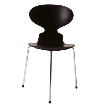 Fritz Hansen Ant Chair - 3 Leg black 