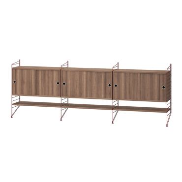 String Living Room Bundle L F oak white