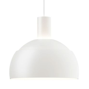 Louis Poulsen FJ Elements Pendant Light - White, On