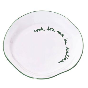 MAEGEN Statement Plate - Cook For Me In Italian