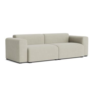 Mags Low Armrest ½ Seater Combination 1 with upholstery in Linara 311