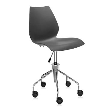Kartell Maui Swivel Chair Anthracite