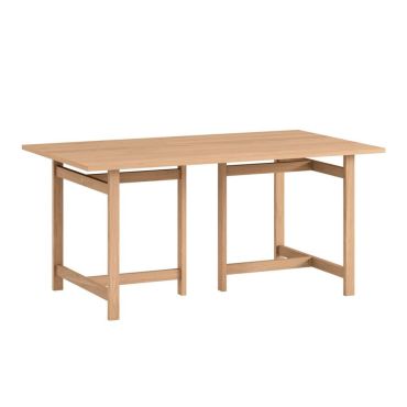 MOEBE Dining Table & Extension Leaf – Oak