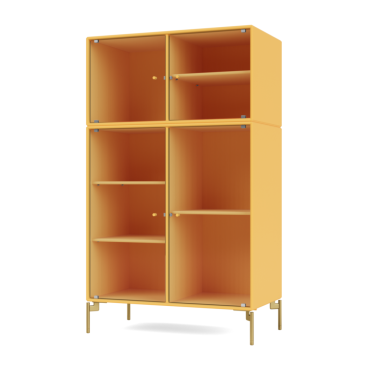 Montana Ripple III Vitrine Cabinet in Acacia