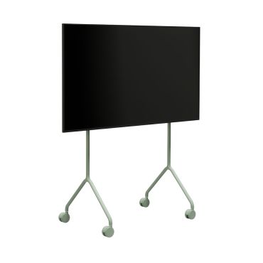 Pedestal Moon Light TV Stand - Mossy Green