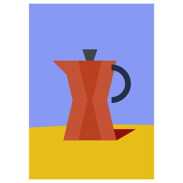 Utility Art Moka Pot A3 Print