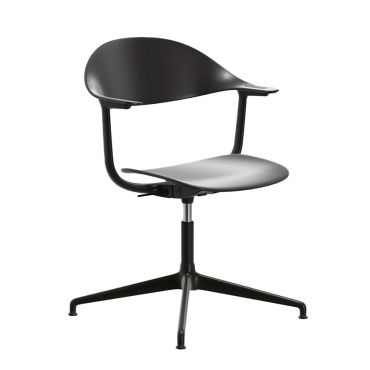 Vitra Mynt Plastic Chair RE - Four Star Base