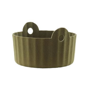Normann Copenhagen Colu Storage Basket, Olive