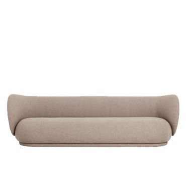 Ferm Living Rico Sofa - Bouclé Sand