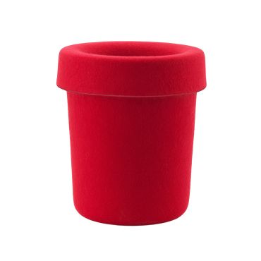 Normann Copenhagen Hide Office Bin, Bright Red