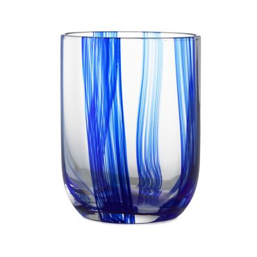 Normann Copenhagen Stripe Glass, Blue Stripes