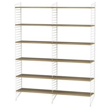 String Home Living Room Bundle L A oak white