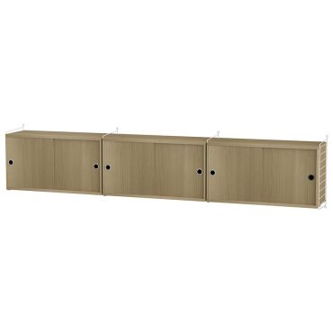 String Home Living Room Bundle L D oak white
