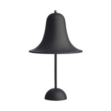 Verpan Pantop Portable Table Lamp - Matt Black
