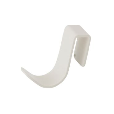 Pedestal Hook Mount - Pearl White