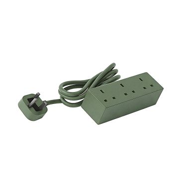 Pedestal Magnetic Power Bar, 2 Metres - Mossy Green