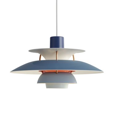 Louis Poulsen PH5 Mini Pendant - Hues of Blue