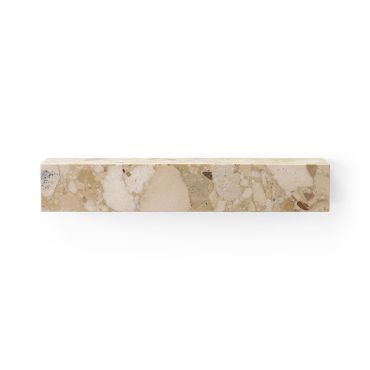 Audo Copenhagen Plinth Shelf - Breccia Stone