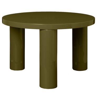 Ferm Living Post Coffee Table - High Gloss Olive