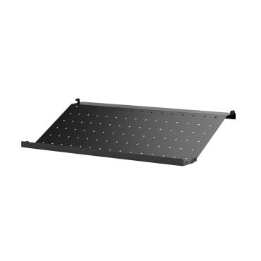 String Metal Shoe Shelf - Black - 58cm