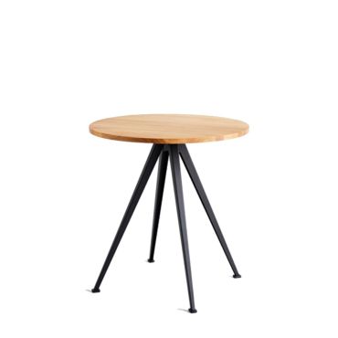 HAY Pyramid Cafe Table 21 black legs