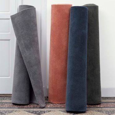 Hay Raw Rug 2 - Dark Grey