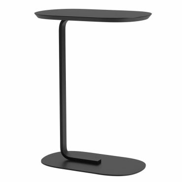 Muuto Relate Side Table - High, Black 