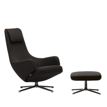 Vitra repos Lounge Chair and Ottoman