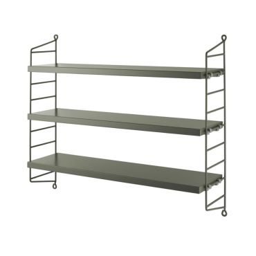 String Pocket Shelving - Sage