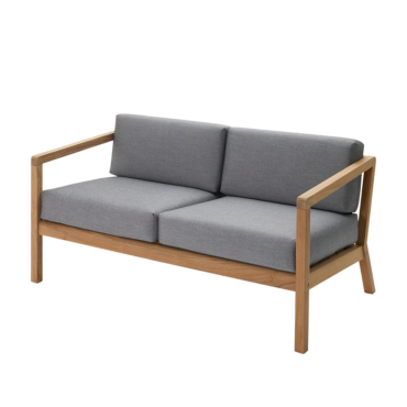 Skagerak Virkelyst 2-Seater Outdoor Sofa Ash