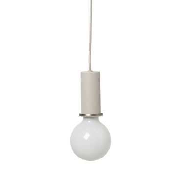 Ferm Living Collect Socket Pendant - Low Cashmere