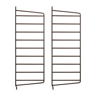 String Wall Side Panels, 50x20cm, 2 Pack, Brown