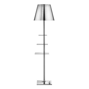 Flos Bibliotheque Nationale Floor Lamp silver