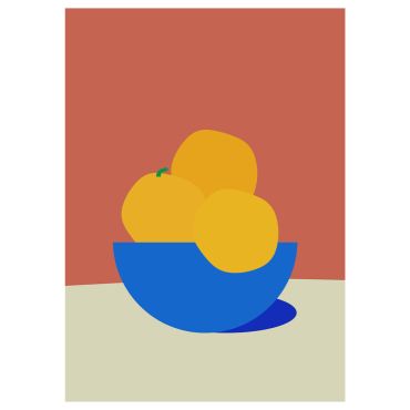 Utility Art Oranges A3 Print