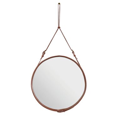 Gubi Round Adnet Mirror Tan